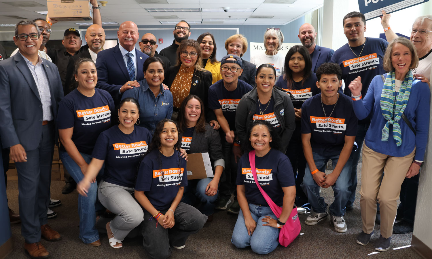 Better Roads, Safe Streets submits over 32,000 signatures to advance transportation measure